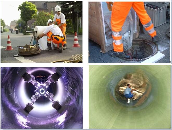 温泉管道光固化修复